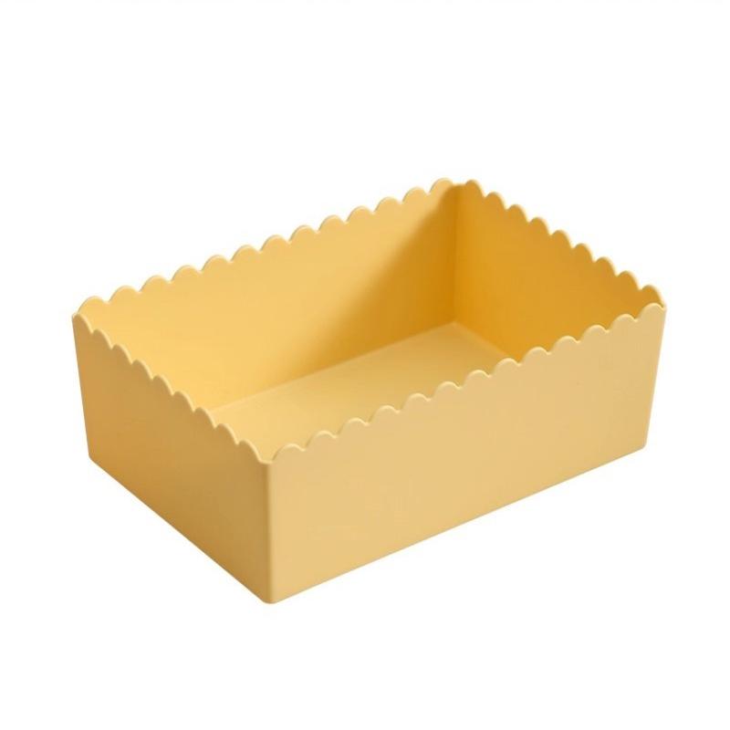 1 Pezzo Scatola Portaoggetti da Scrivania Organizer per Cosmetici Scatola Portaoggetti in Plastica Cesto Portaoggetti Vari Snack Scatola per Organizzazione Bagno Cucina