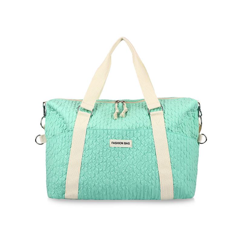 

Travel Bag Lightweight Storage Multifunctional Duffel Bag Women s Large Capacity Sports Gym Bag Dry Wet Separation зелёный