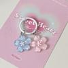 Cherry Blossom Jelly Sakura Pendant Keyring Translucent Flower Doll Pendant  Hanging Accessory