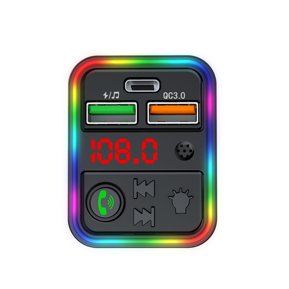 

PDF18 PD 25W+QC3.0 Автомобільний зарядний пристрій Сумісний з Bluetooth MP3-плеєр Адаптер автомобільного зарядного пристрою Підтримка дзвінків у режимі гучного зв язку U-диск Якість звуку без втрат Type A
