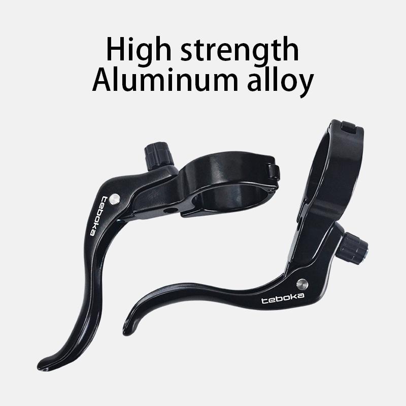 TEBOKA Road Bike Auxiliary Brake Handle Caliber 31.8mm Aluminum Alloy Curved Handle Brake Lever Bicycle Hand Brake