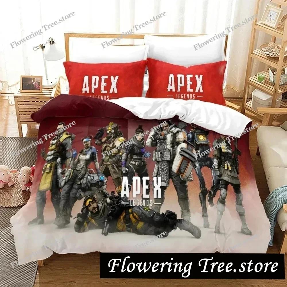 APEX Legends Bedding Set Single Twin Full Queen King Size shooting game Bed Set Aldult Boys Bedroom Duvetcover Sets 3D Print029