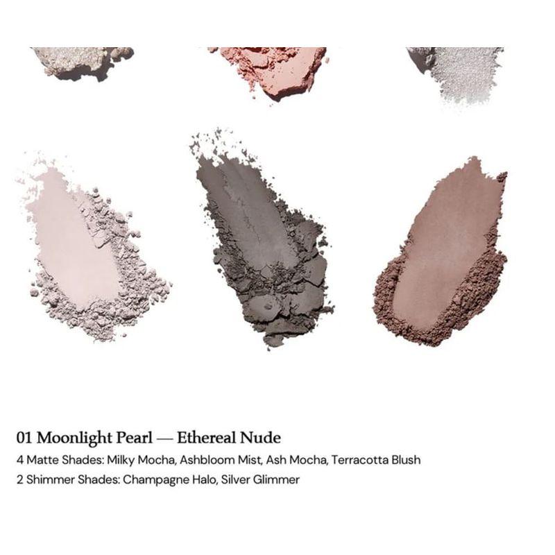 Flower Knows - Shell's Jewel 6-Color Makeup Palette - 3 Colors