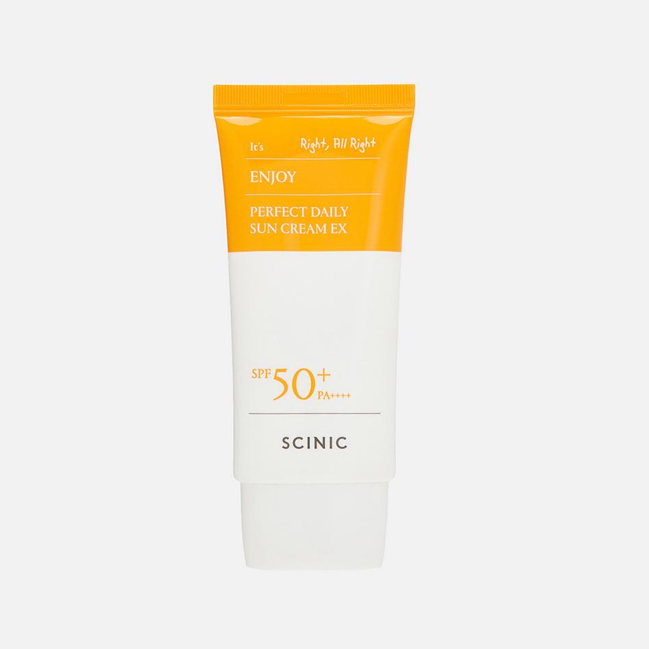 Scinic Enjoy Perfect Daily Sun Cream EX SPF50+ PA++++ 50ml x 2pcs / Moisturizing, Korean Cosmetics, Kbeauty