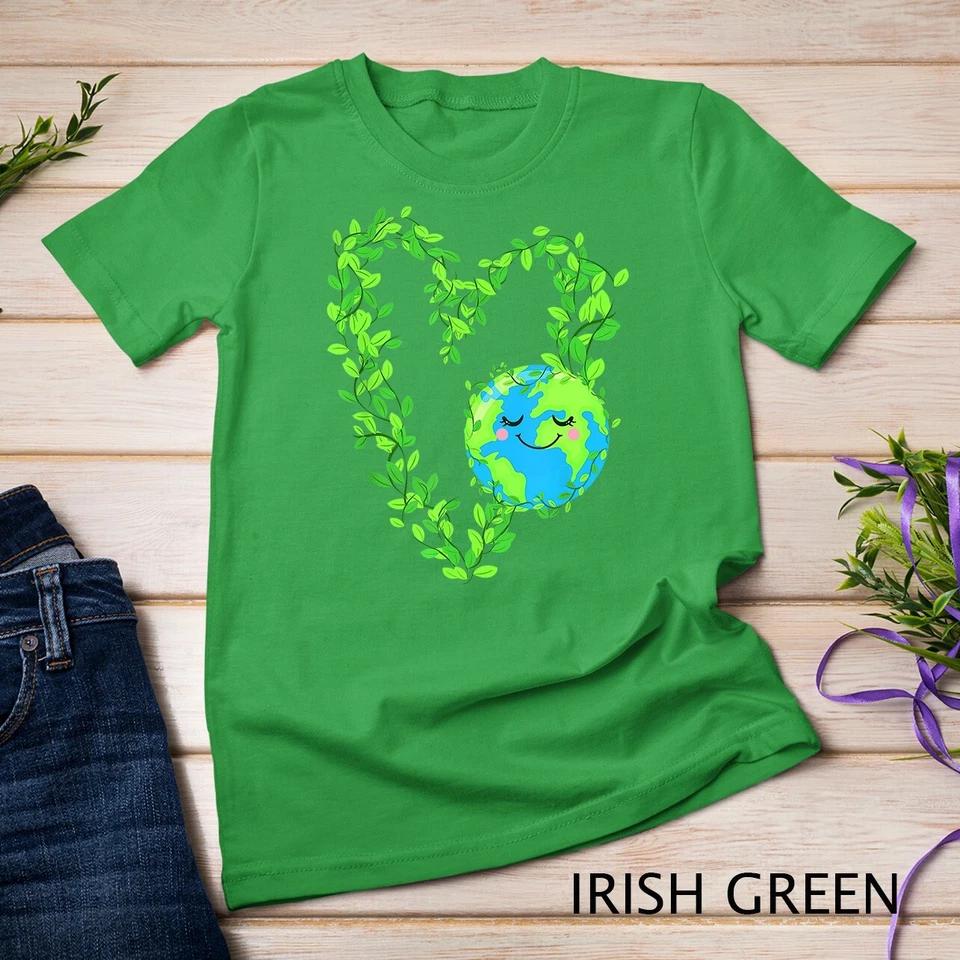 Earth Day 2023 Heart Earth Day Kids Boys Girl T-Shirt Unisex T-shirt 3 S