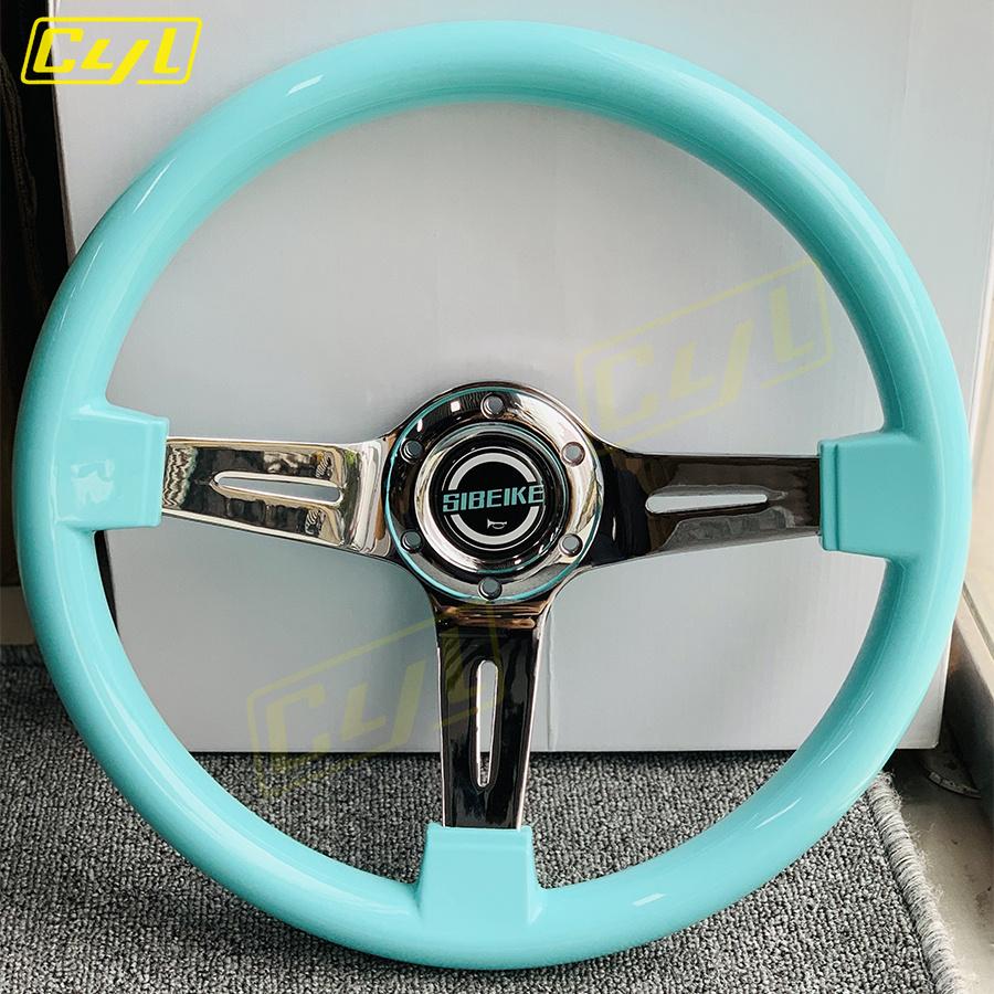 CYL Jdm Car Parts Universal ABS Steering Wheel 14inch 350mm Deep Dish Racing Drifting Steering Wheel