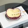 Cute Apple Ceramic Ashtray Smoking Accessory Home Decor Desktop Ornament