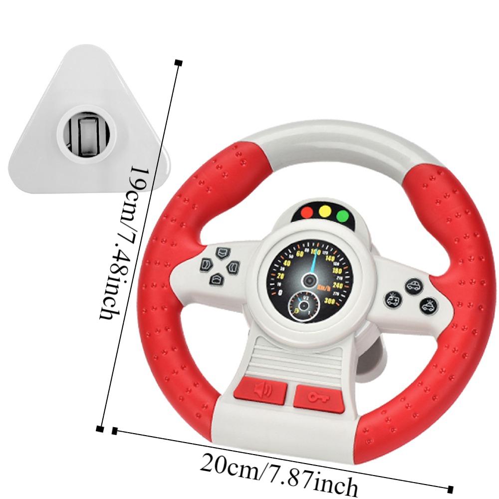 360 ° Rotation Simulation Steering Wheel Toys Multi Functional Simulate Driving Car Toy  Kids Toys