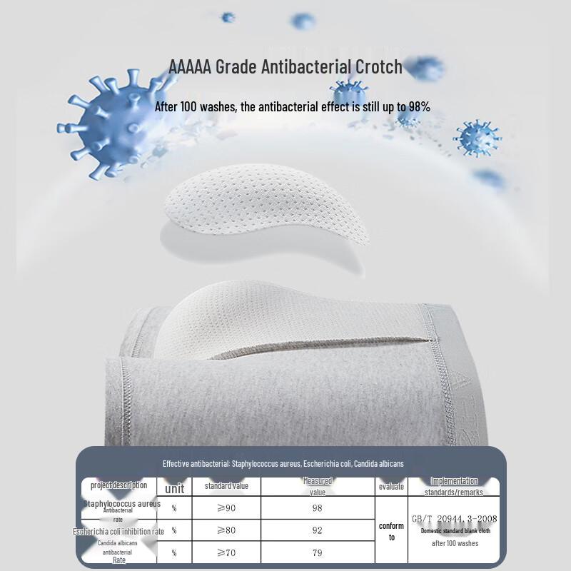 Langsha Men's Mid-Waist Boxer Briefs