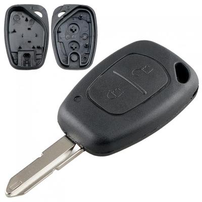 Guscio chiave telecomando per auto a 2 pulsanti con lama 206 adatta per Movano/Kangoo/Renault Traffic Master Vivaro