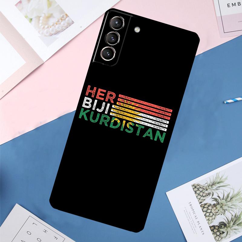 Kurdistan Flagge Hülle Für Samsung Galaxy S25 Ultra S24 S23 S22 S21 Ultra S9 S10 Plus S23 FE S25 FE Rückabdeckung