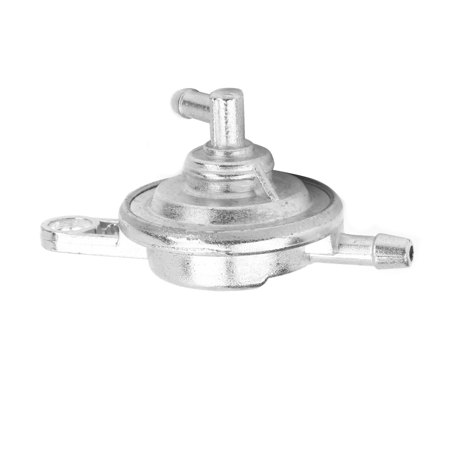 

Fuel Petcock Tap Valve 3Way SelfPriming Switch Aluminum Alloy Replacement for GY6 50cc 150cc ATV