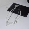 Long Chain Rhinestone Chain Pin Minimalist Style Trouser Fastener Punk Tassel Chain Brooch  Jewelry
