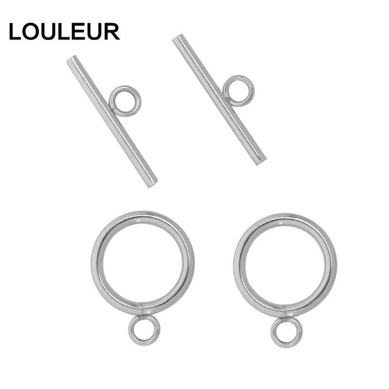 Stainless Steel OT Clasps Bracelet Toggle Clasp Connectors for DIY Bracelet Necklace Jewelry Findings Making Supplies Wholesale