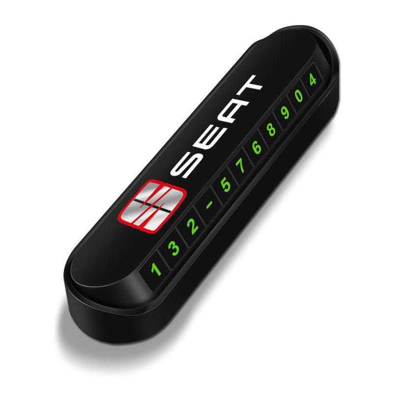 1 шт. Автомобильная временная парковочная карточка Табличка Значок Автостайлинг Для SEAT Arona Ateca Tarraco Minimo IBL EL-BORN LEON