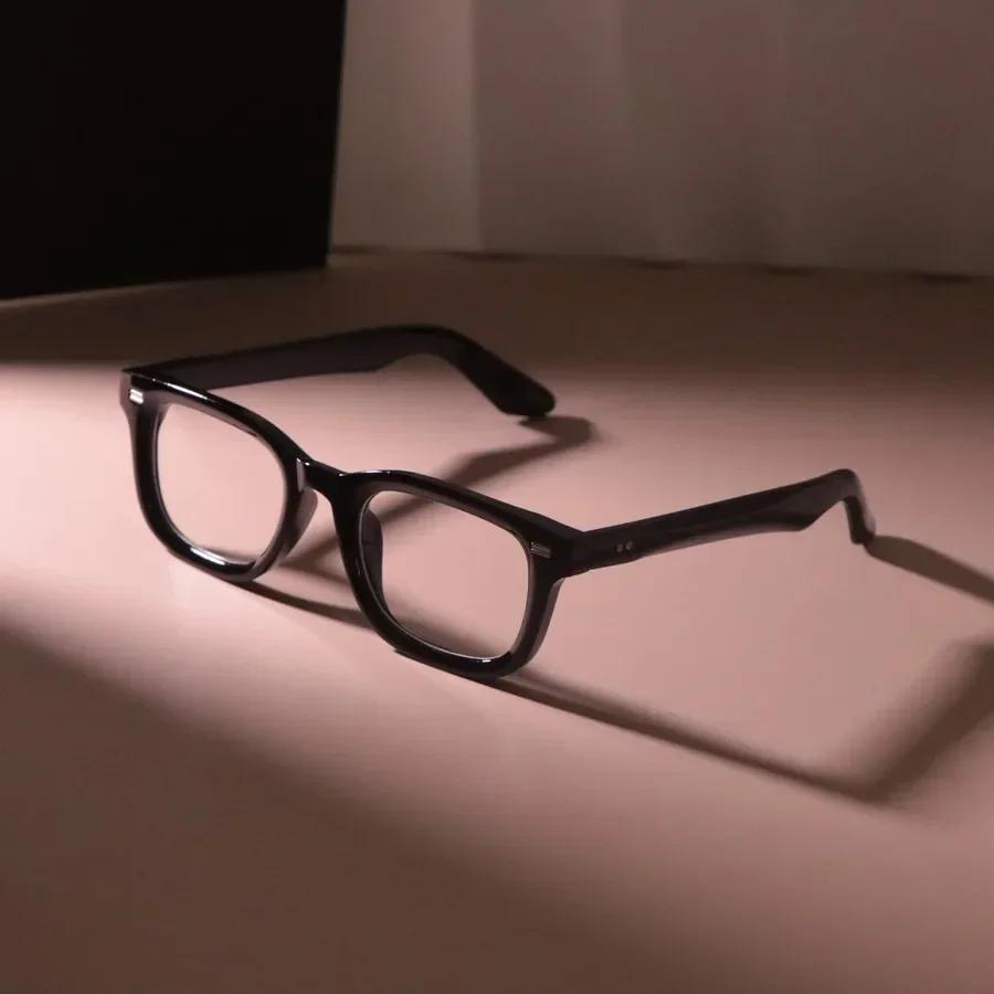 

Elegant Casual Eyeglasses Frame Male Classic Daily Life Clear Lens Brand Plain Square Glasses Men Women