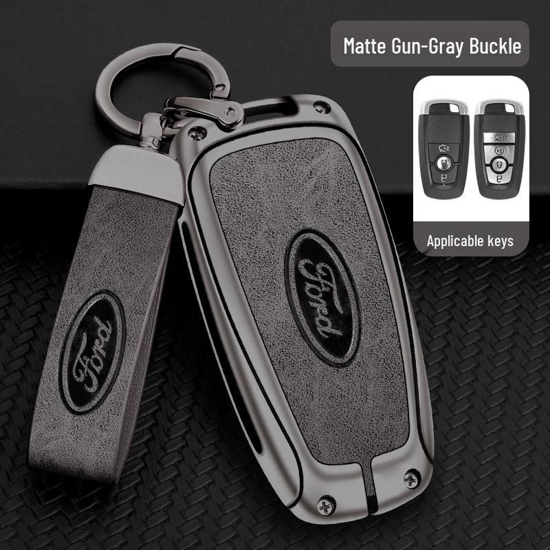 Ford Key Case Compatible with Mondeo, Edge, Explorer, Focus, EVOS, Escape
