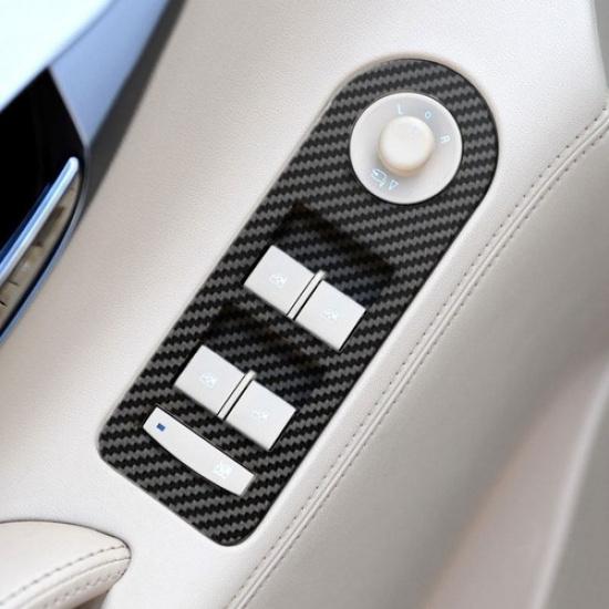 4x Door Armrest Window Lift Switch Control Panel Cover For Buick Lacrosse 09-12