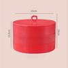 Creative New Year Candy Box Light Luxury Household Snack Dried Fruit Storage Box Wedding Festive Multi-Grid Nut Plate