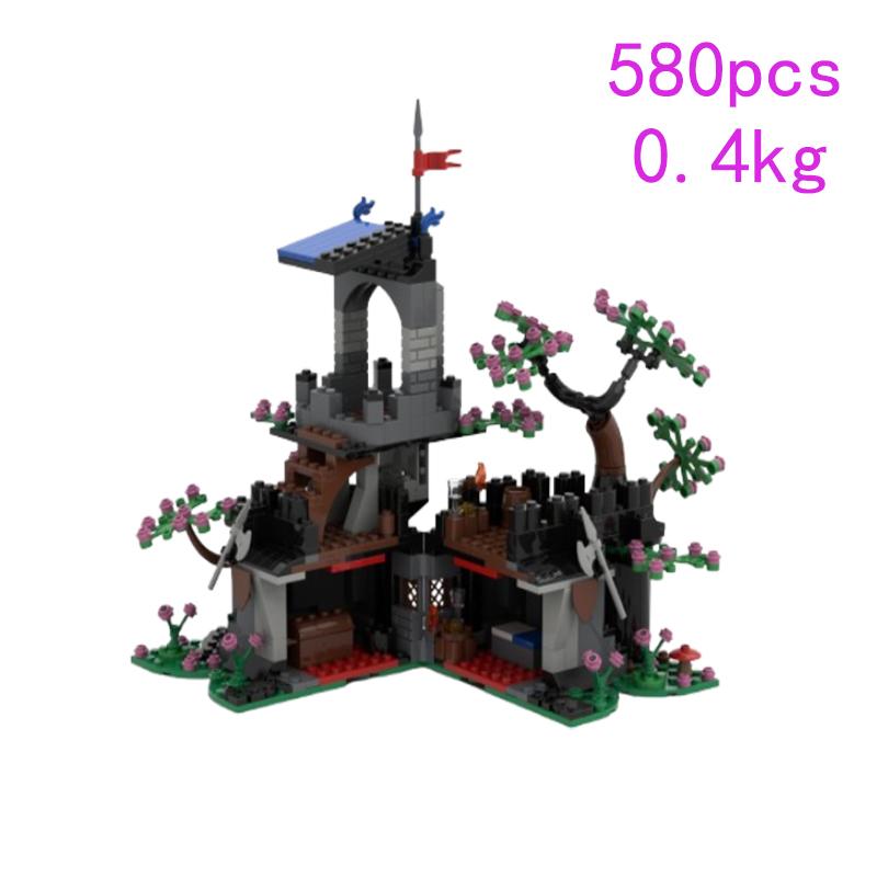 32 Spot MOC-188974 166829 221207 172264 198343 Castle Small Particle Assembly Building Blocks Educational Toy Model Gift Set Orn