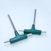 3-in-1 T-Handle Allen Wrench with Plastic Handle - Multi-Functional Flat Head Hex Tool
