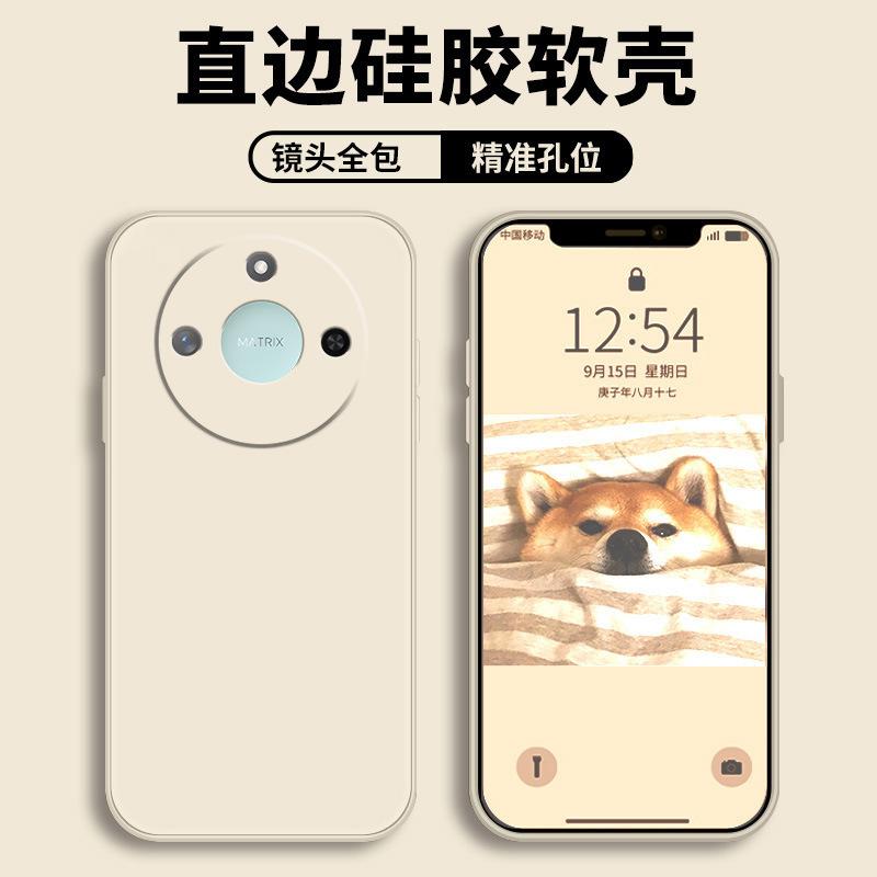 Applicable To Honor X11 Mobile Phone Case Honor Protective Case Liquid Soft Silicone All-inclusive Anti-drop Male and Female Shell
