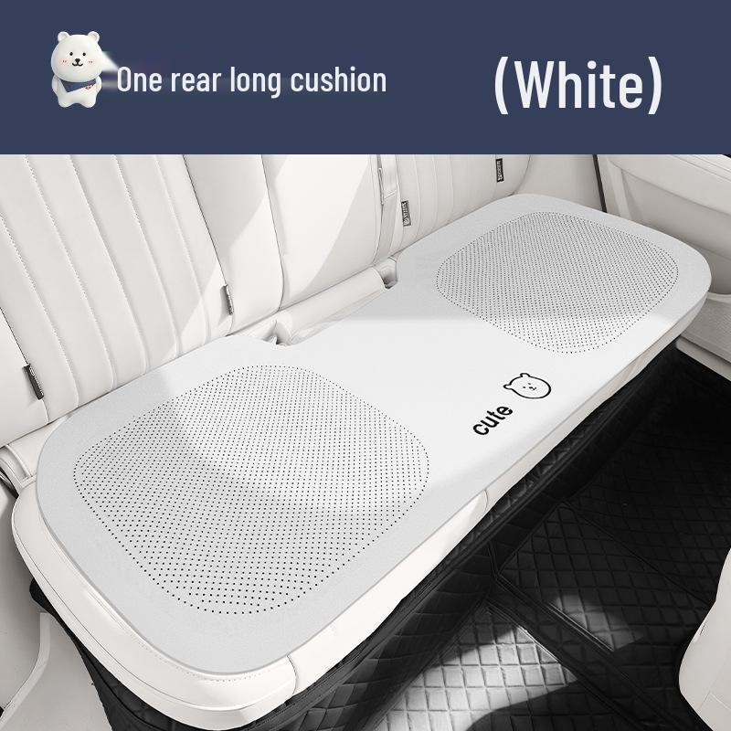 Bear Cartoon Scarf Car Seat Cushion for Women - Fits Volkswagen Magotan, Passat, Sagitar, Lavida - All Seasons