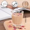 1Pcs 30 Ml Glass Measuring Cup With Scale Glass Liquid Glass Ounce Cup Small Glass Measuring Cup For Coffee Roasting