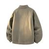 Down Jacket Men's% White Duck Down Winter New Loose Lapel Leather Jacket Men's