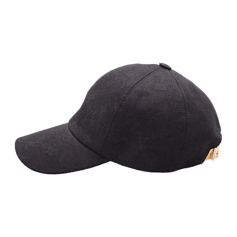 Louis Vuitton M5381M Kappe schwarz Baumwolle Herren