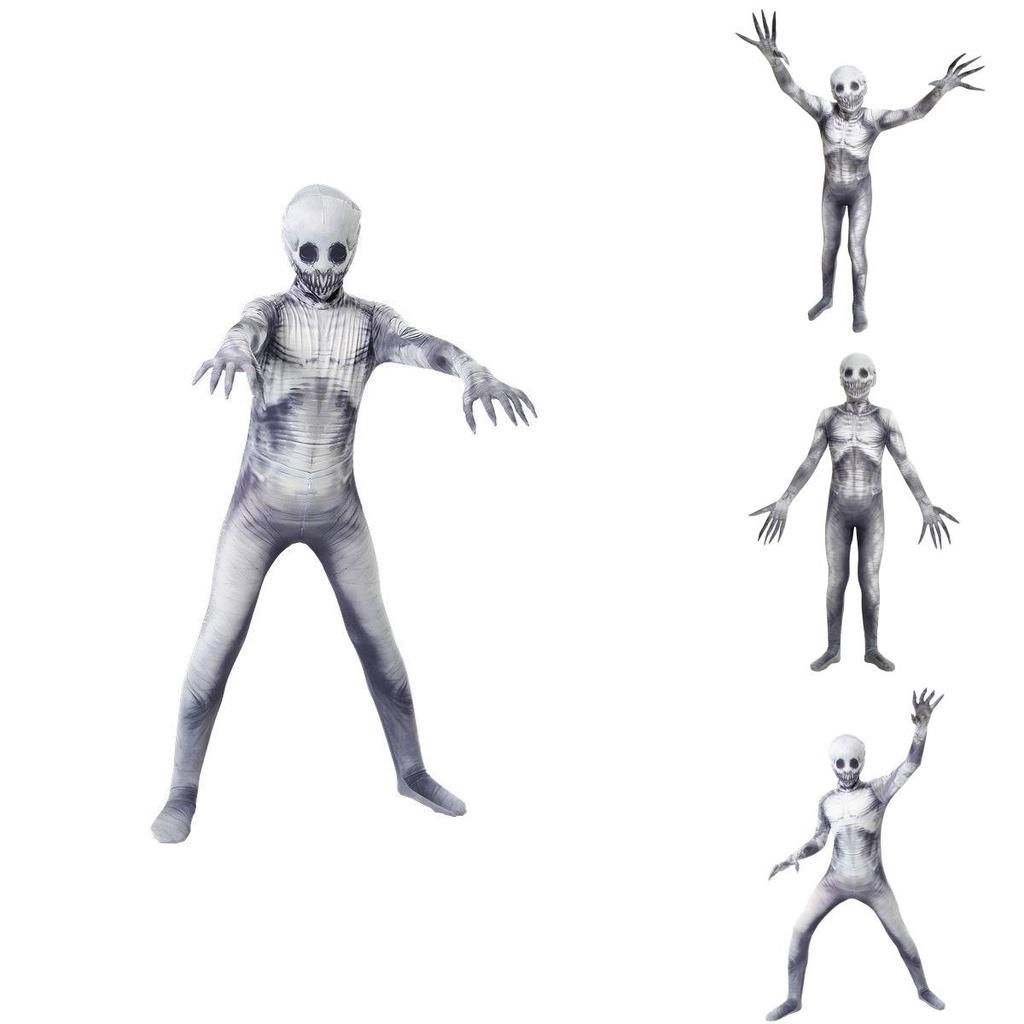 Costume di Halloween Morphsuit The Rake di Alta Qualità e Terrificante per Bambini e Adulti