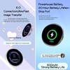 Digital Badge Pin Magnetic Touch Screen Photo Display Decor 1.7-Inch Smart Digital Badge for Nurse Employee Business Service