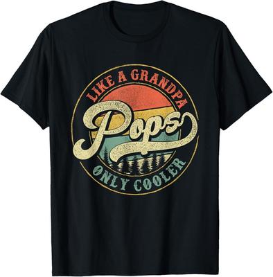Praská jako děda, jen víc cool Retro dárek Praská Táta Děda Tričko