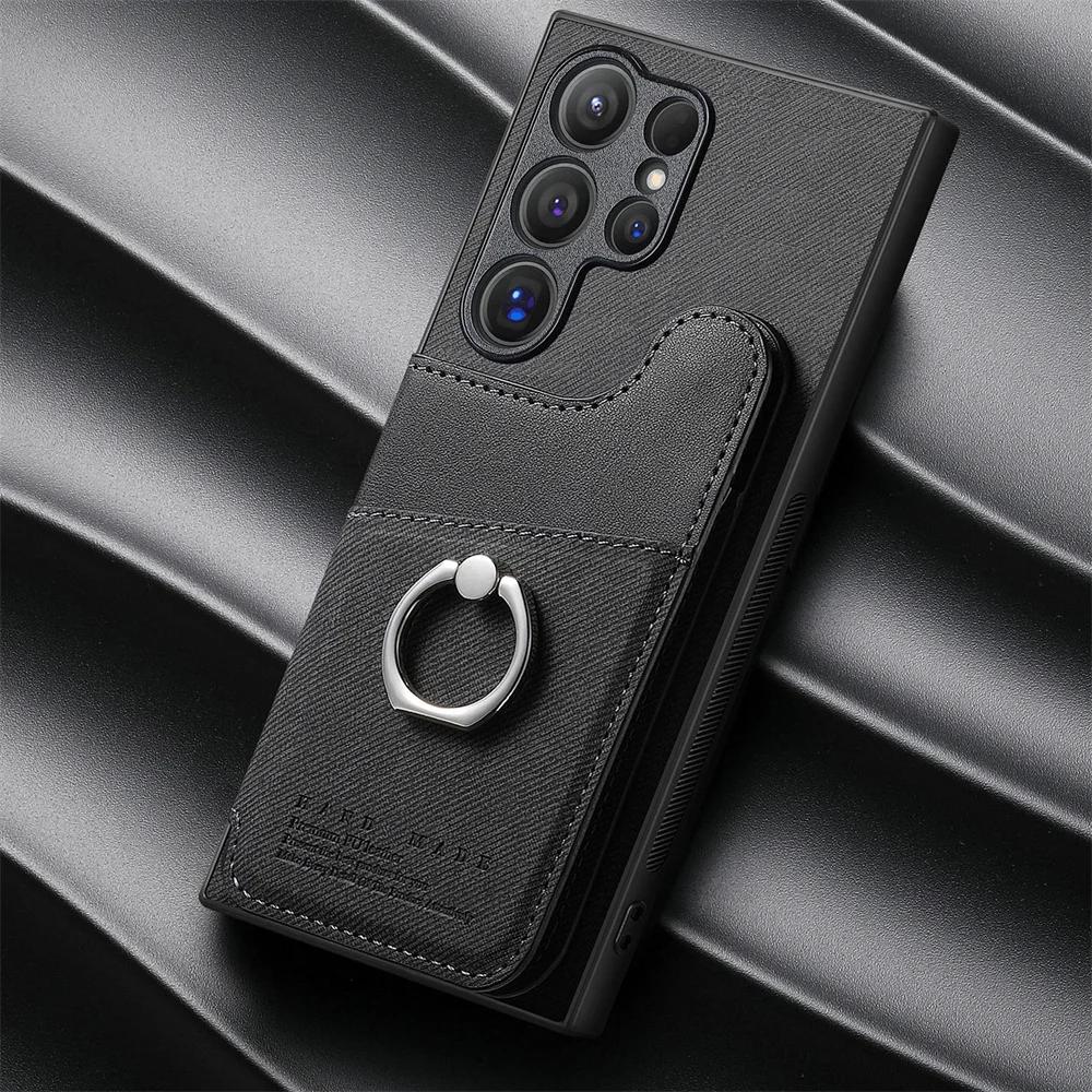 RFID-blockierende magnetische Handyhülle für Samsung S25 Ultra S24 S22 Plus S23 FE A16 A26 A36 A56 A55 5G Brieftasche mit Kartenhalter