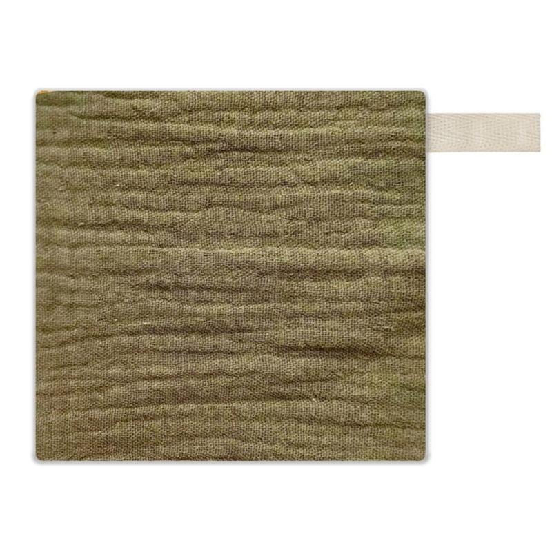 Thick 4 Layer Face Towel Soft Absorbent Baby Square Towel Comfortable Washcloths for Newborns 3pcs Set 25x25cm