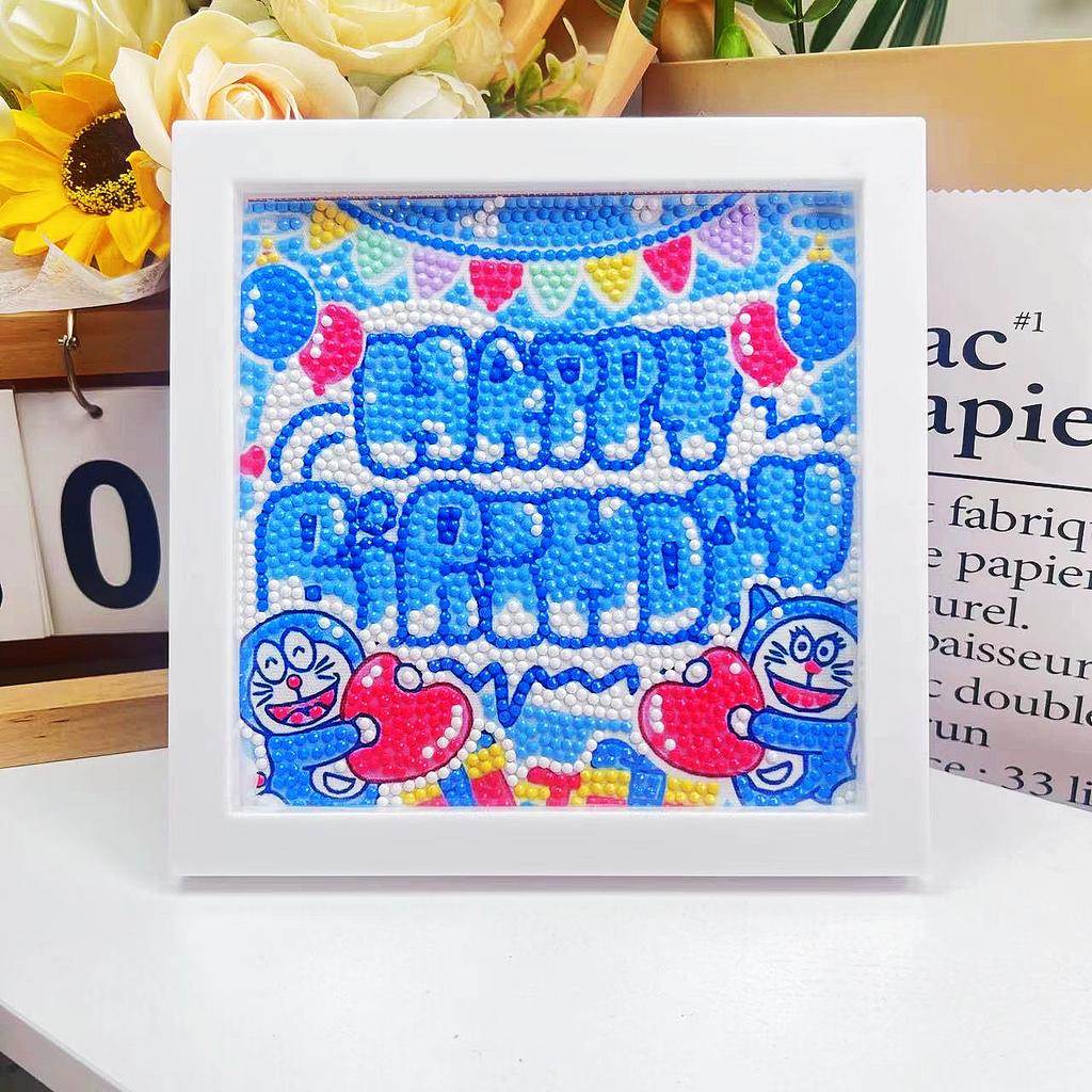 Children'S Diamond Painting Handmade Diy Masonry Painting Cartoon Diamond Sticker Bedroom Living Room Decorative Painting Photo Frame
