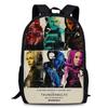 Thunderbolts Kids Durable Backpack 15in Large Capacity Oxford Schoolbag Anime