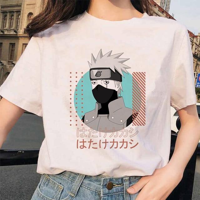 NARUTO SHIPPUDEN - Kakashi - T-Shirt Oversize Homme