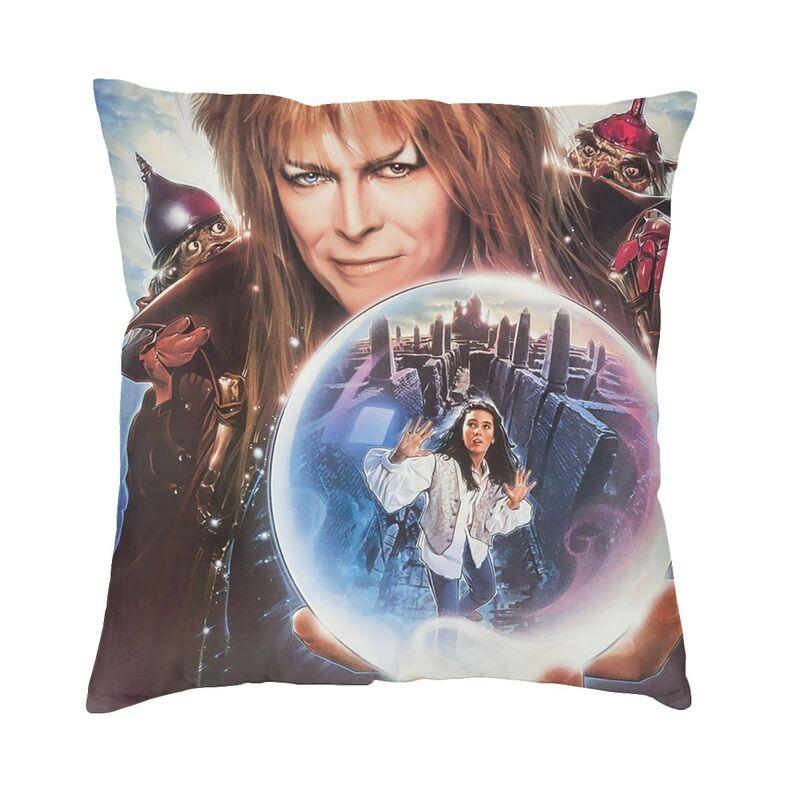Luxury Labyrinth Worm Cushion Covers x Polyester Musical Adventure Movie Throw Pillow Case for Car Square Pillowcase