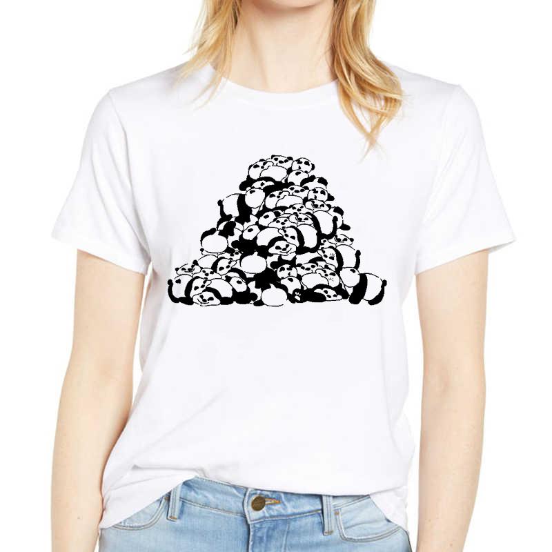 Women T Shirts Printing Graphic Fox Owl Summer Autumn Cute 90S Fashion Clothes Lady Tee Tops Female Kawaii T Shirt Women T-Shirt