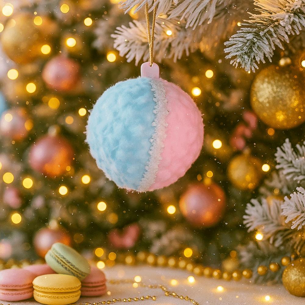Creative Christmas Ball Decoration Elegant Hanging Christmas Tree Decoration Exquisite Bell Wreath Pendant Gift