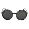 Polarized Glasses 52mm ND2 400 Filter Lens Round Shape Adjustable Light Reducing Sunglasses for Fishing