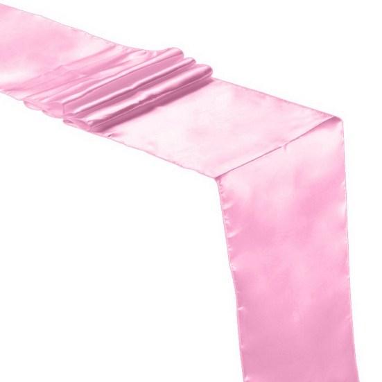 Table Runner Long Rectangle Smooth Fabric Machine Washable Solid Color Party Table Runner Wedding Banquet Supplies