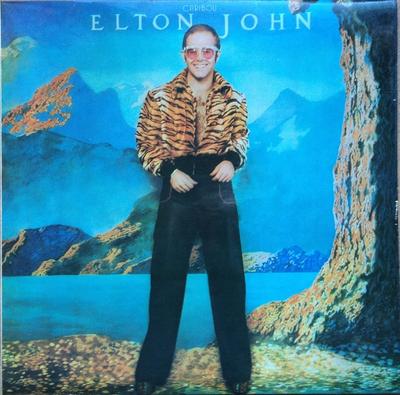 LP Record ELTON JOHN - Caribou DJLPH439 DJM Records 1974 UK Rock Used
