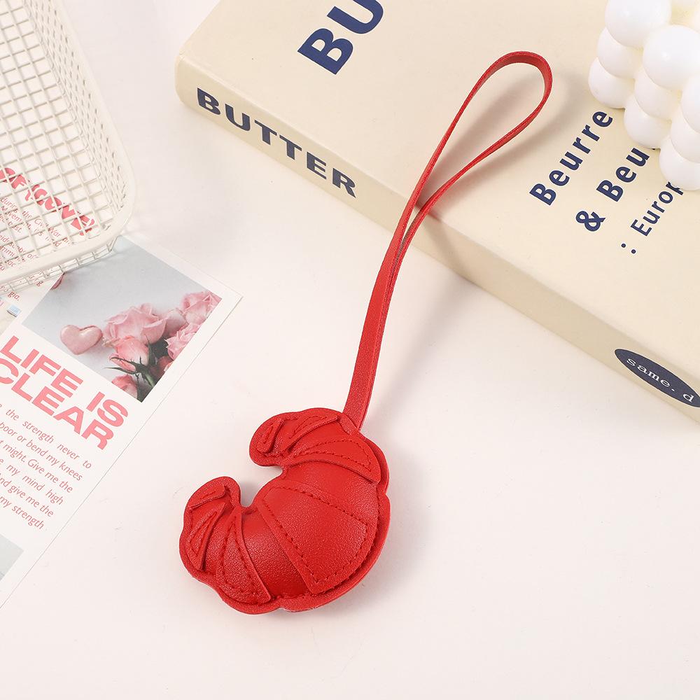 Kreativer Leder Kuh Taschenanhänger für Handtasche Schlüsselbund Dekoration