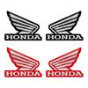 JBH4 1pair Motorcycle Modified Stickers Aluminum Decal Motorcycle Stickers For Honda CBR1000 CBR600RR CBR650R CB1000R CB1100