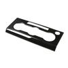 Black Plastic Car Center Air Conditioning Panel Cover - Interior Accessory for Lu