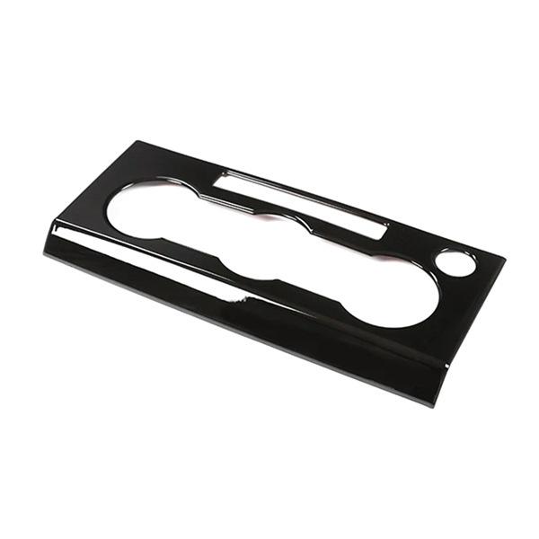 Black Plastic Car Center Air Conditioning Panel Cover - Interior Accessory for Lu