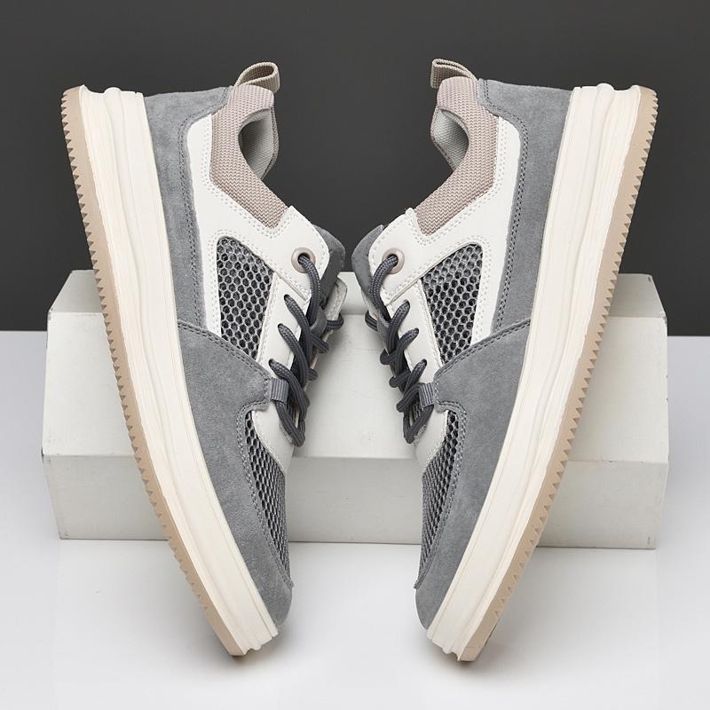 British Style Genuine Leather Men Casual Shoes Loafers Comfortable Moccasins Men Flats Shoes Breatbable Men Sneakers