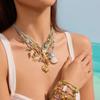 Fish/Shell/ Starfish Pendant Necklace Bohemia Clavicle Chain Ethnic Style Choker Necklace  Holiday